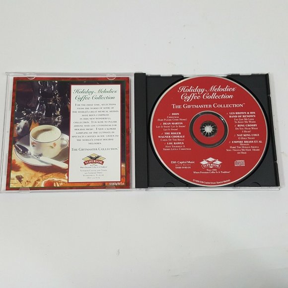 Superior Coffee Holiday Melodies Collection Christmas Music CD Giftmaster Edtion - Picture 3 of 6